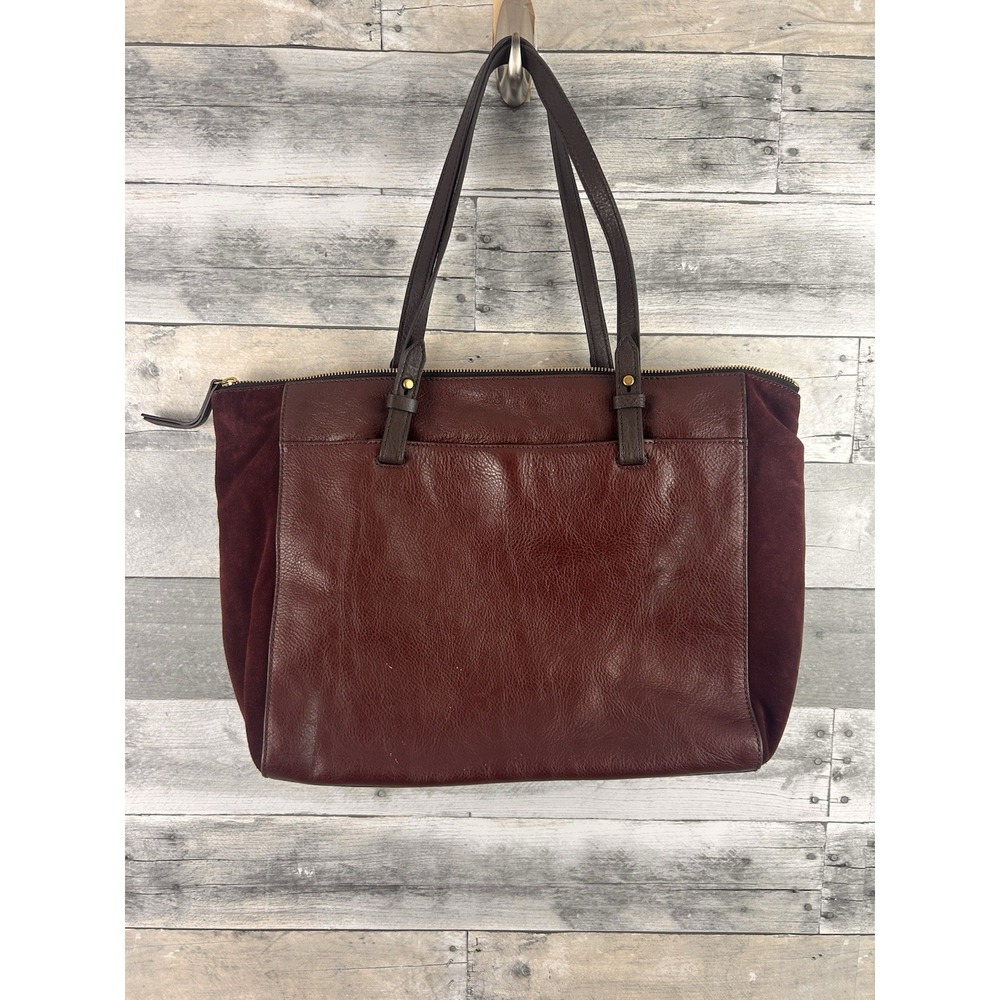 Fossil Rachel Top Zip Tote Leather Bag - Picture 5 of 9